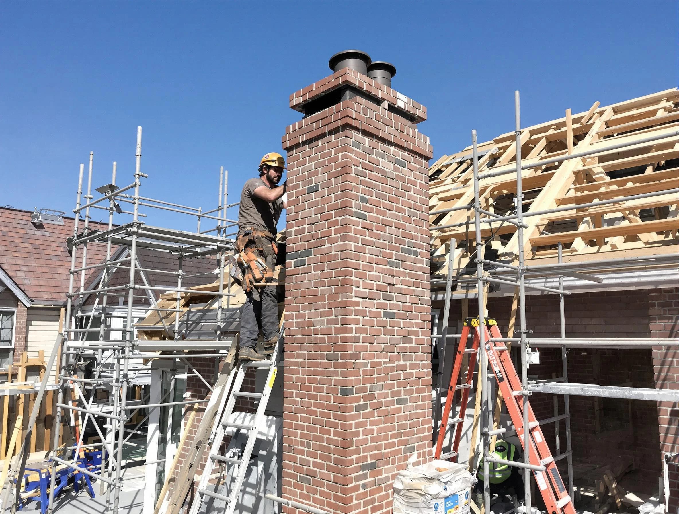 New chimney installation completed by Brick Chimney Sweep in Brick, NJ