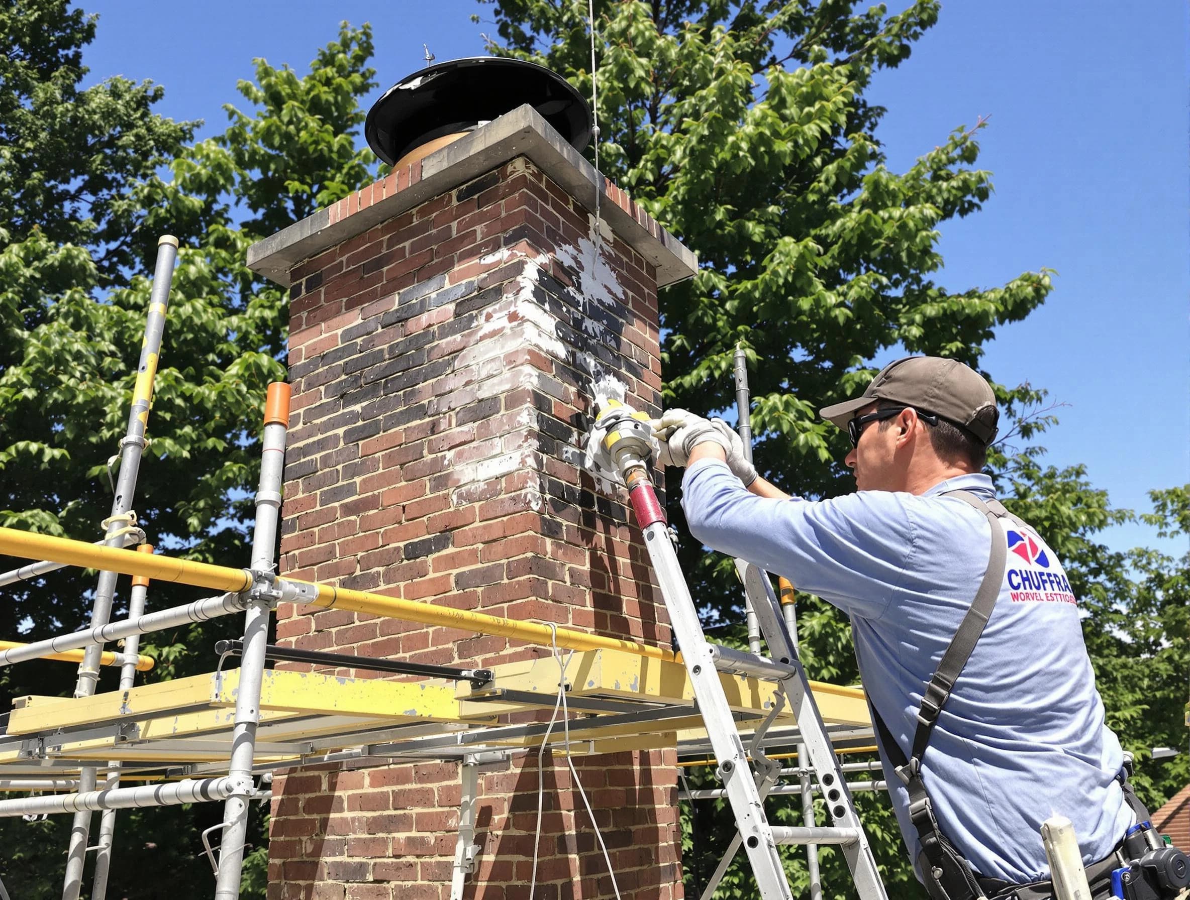 Structural chimney repair by Brick Chimney Sweep in Brick, NJ